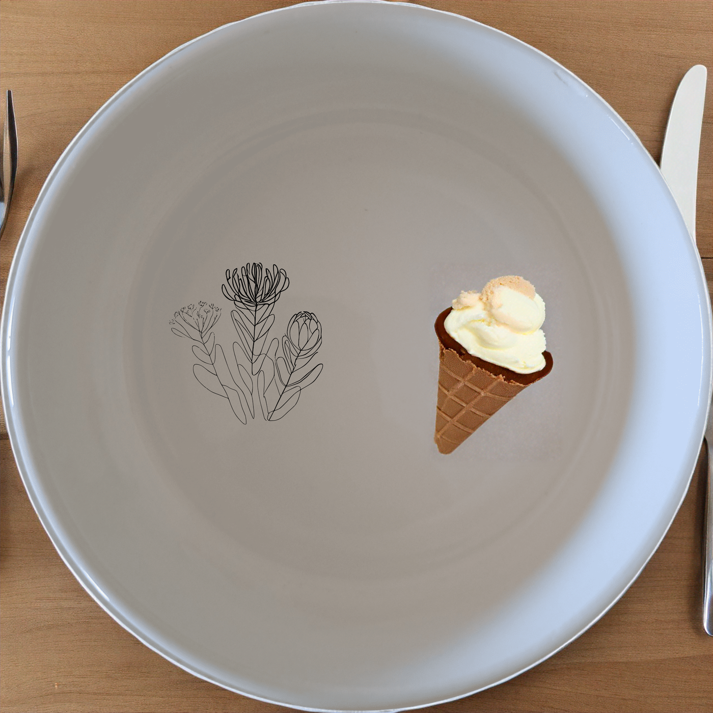 Fynbos Collection Bowl Set of 4 - Range 3 adds a touch of nature to your dining table with elegant, minimalist design.