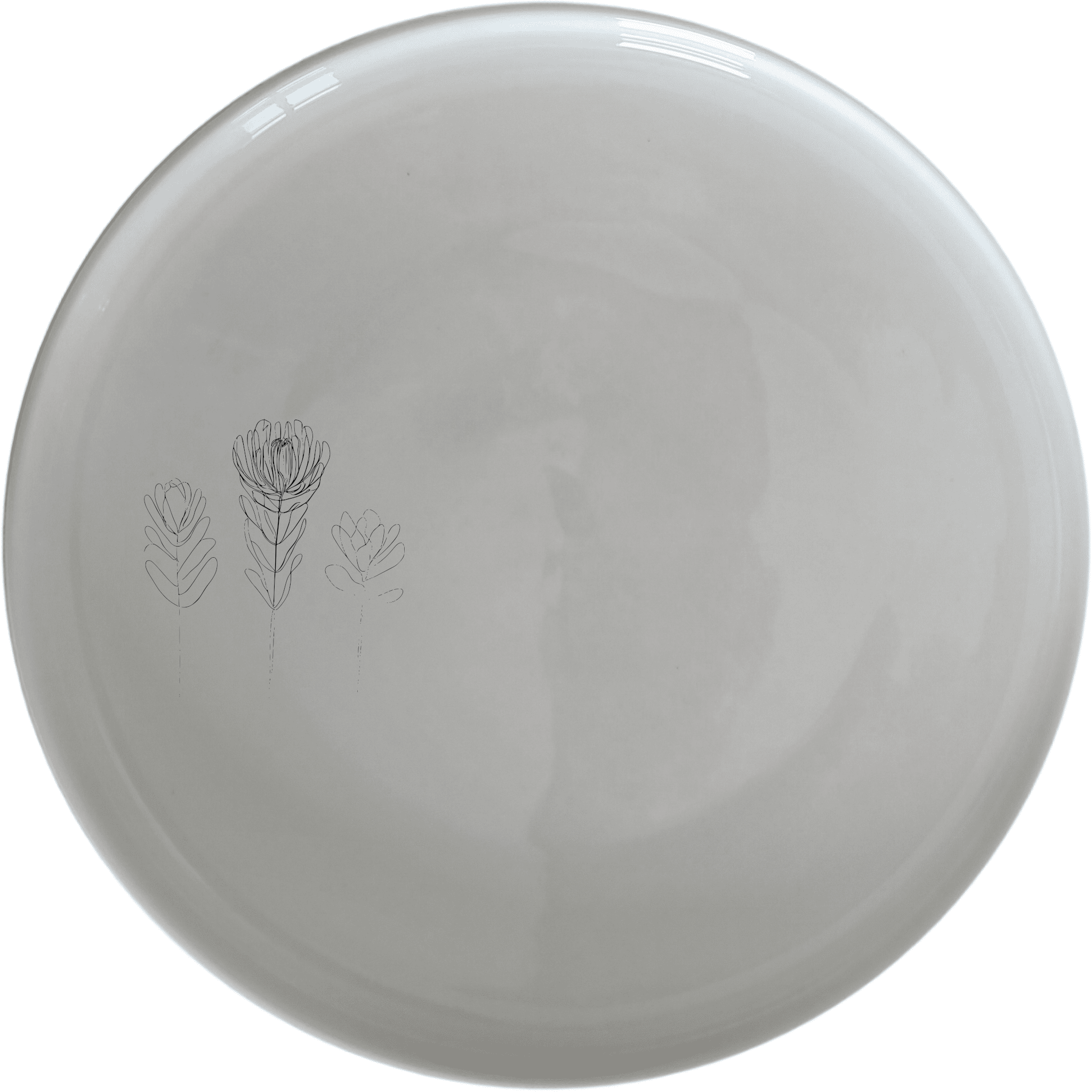 The Fynbos Collection Dinner Set of 12 - Range 2 features delicate botanical designs perfect for any dining occasion.