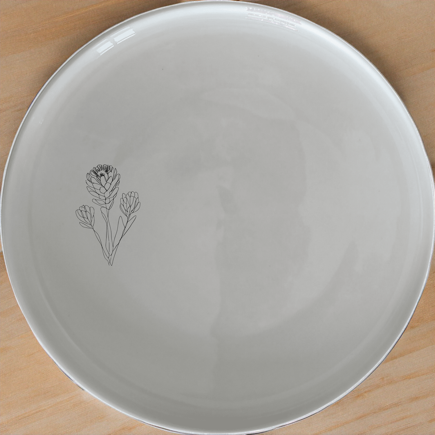 The Fynbos Collection Dinner Plate Set of 4 features elegant botanical designs perfect for any dining occasion.