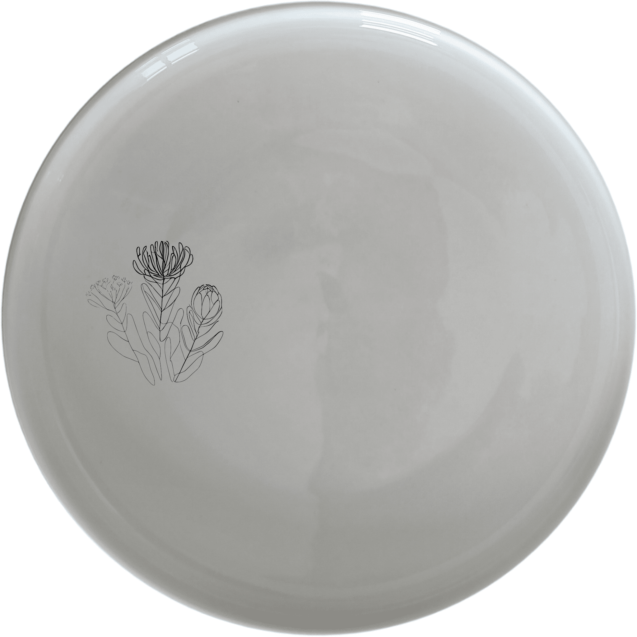 Fynbos Collection Side Plate Set of 4 - Range 3 adds elegance to any table setting with its unique design and high-quality ceramic construction.