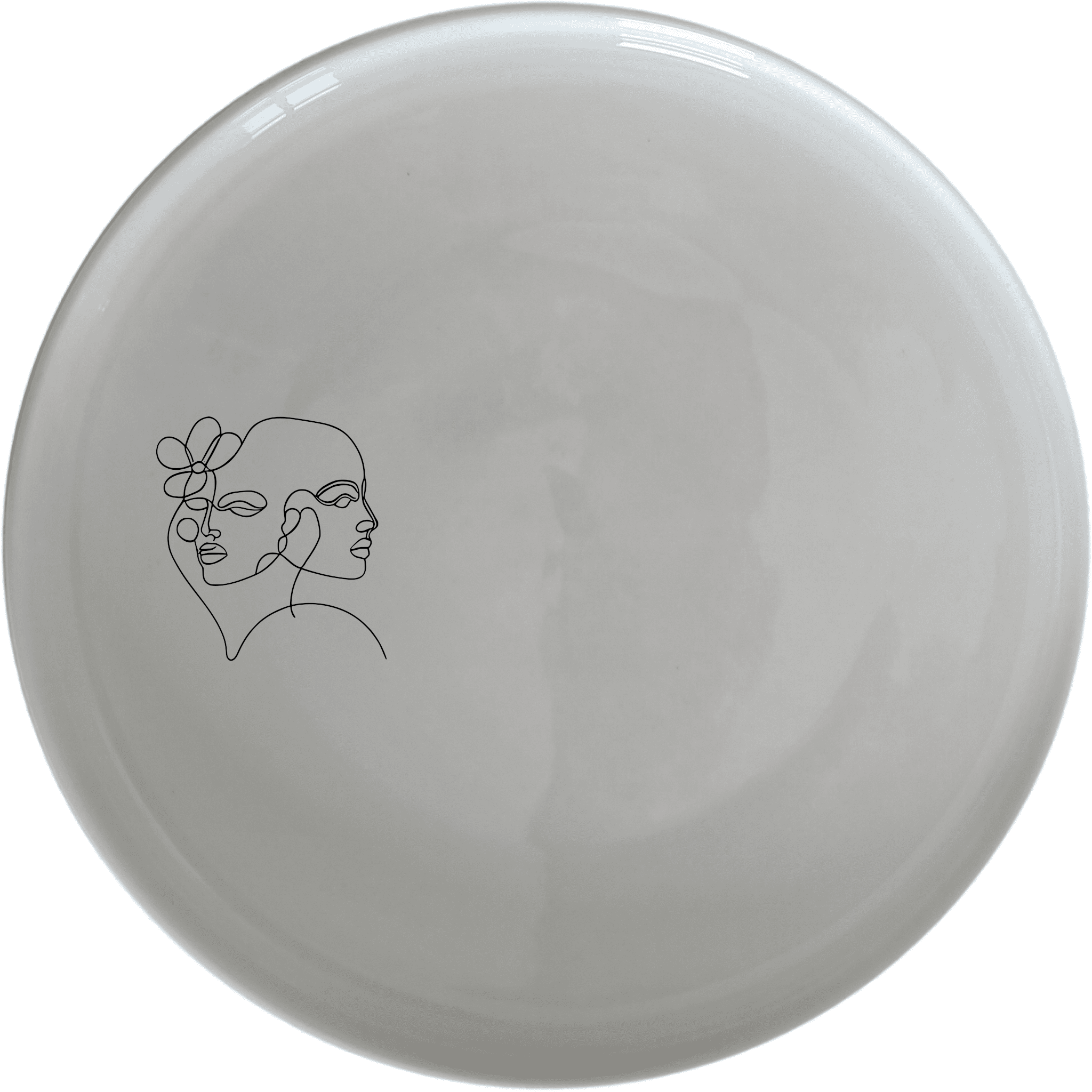 The Line Art Faces Dinner Set of 12 - Range 4 combines modern design with timeless elegance, perfect for any dining occasion.