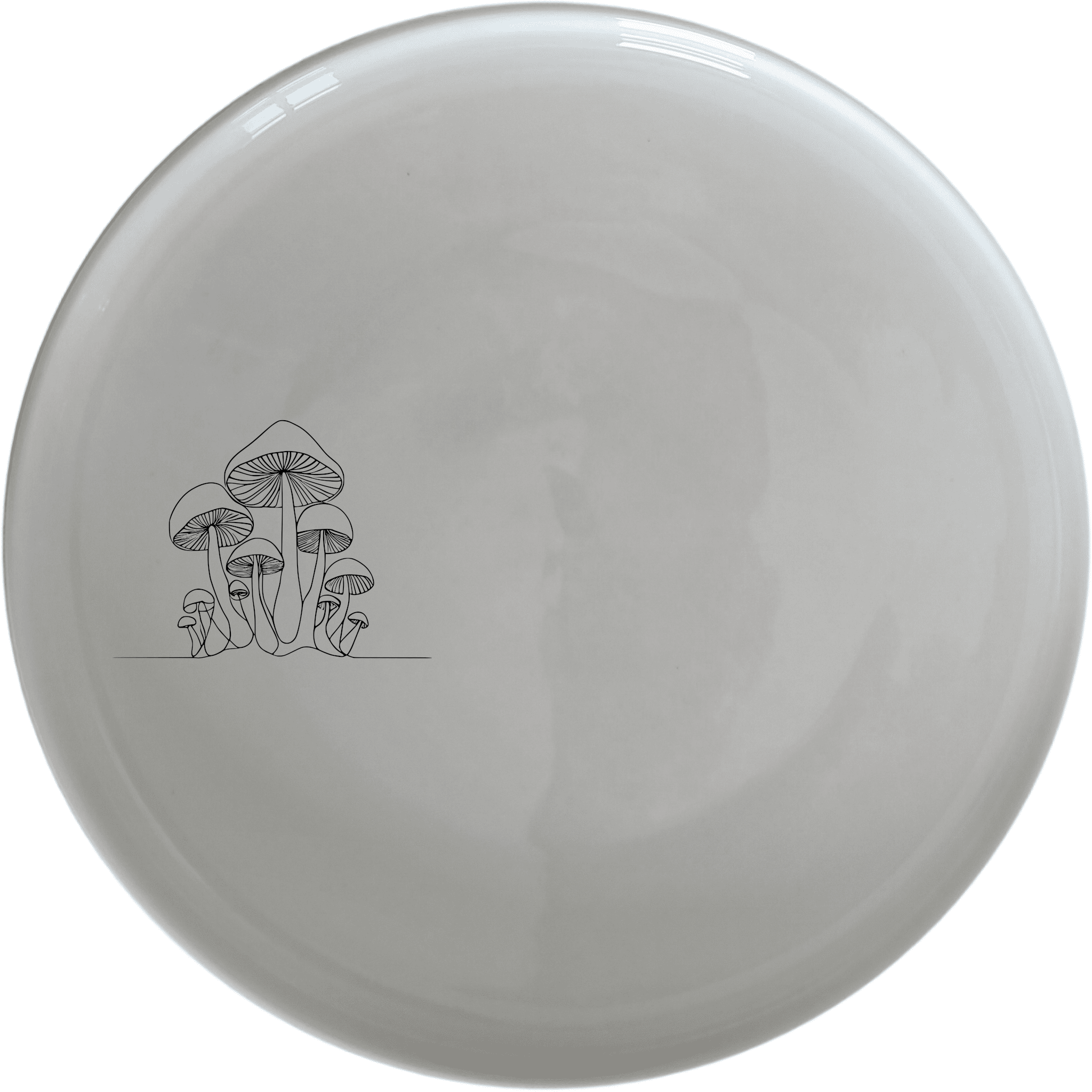 The Mushroom Forest Side Plate Set of 4 is a charming and artistic addition to any dining table, perfect for nature lovers and those who appreciate unique designs.