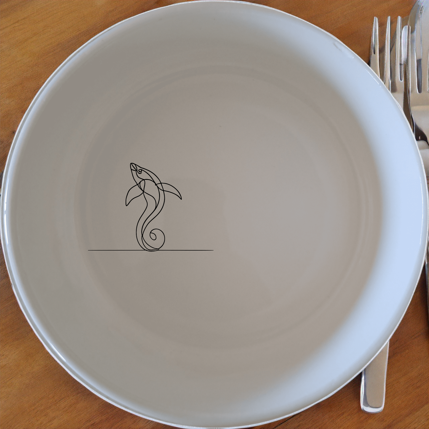 Ocean Sea Life Bowl Set of 4 - Range 1 is a beautiful and functional set of four 12cm bowls, perfect for any kitchen or dining room. Each bowl features a unique ocean-themed design, making it a great addition to any collection.