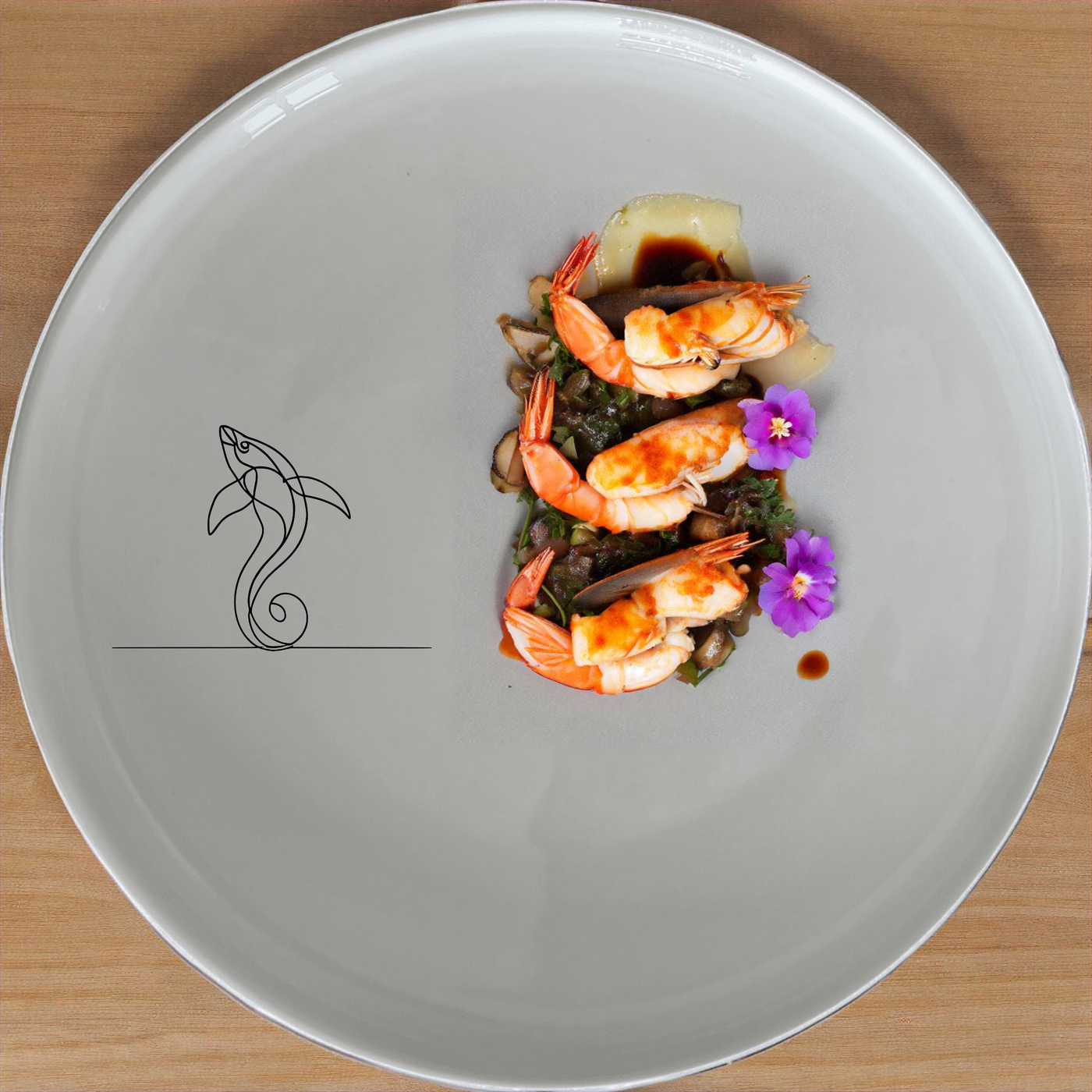 Ocean Sea Life Dinner Set of 12 - Range 1 is a beautiful and unique dinnerware set featuring ocean and sea life designs. Perfect for any home or special occasion.