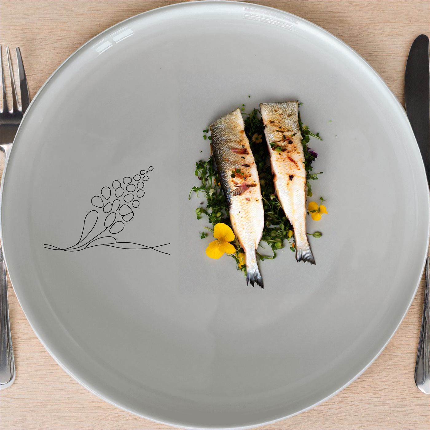 The Ocean Sea Life Dinner Set of 12 brings a touch of the ocean to your dining table, perfect for any occasion.