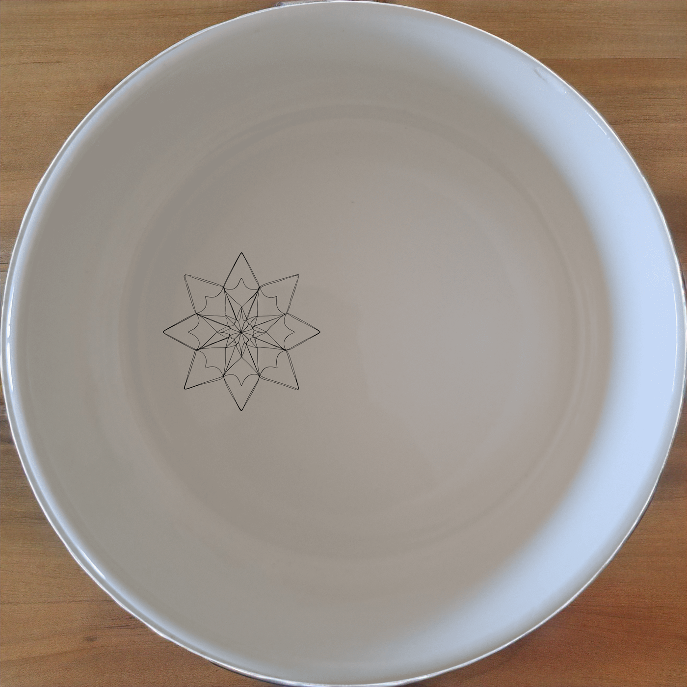Sacred Geometry Mandala Star Bowl Set of 4 - Range 1 adds elegance to your table with intricate geometric designs.