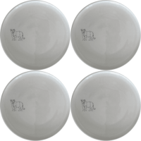 Safari Animals Side Plate Set of 4 - Range 2 offers a stylish and unique design perfect for any home. This set includes four elegant side plates featuring a captivating safari animal motif. Ideal for both everyday use and special occasions, these plates add a touch of nature to your dining experience.
