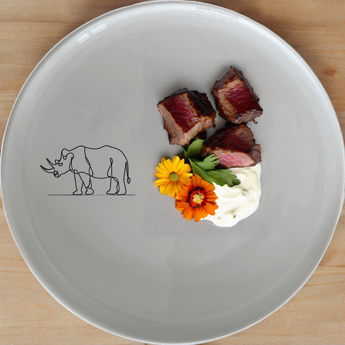 Safari Animal Side Plate Set of 4 - Range 3 is a stylish and versatile set perfect for any dining occasion. Crafted from durable ceramic, these plates feature a sleek design with a subtle animal motif, adding a touch of nature to your table setting. Ideal for everyday use or special gatherings, this set ensures both functionality and aesthetic appeal.