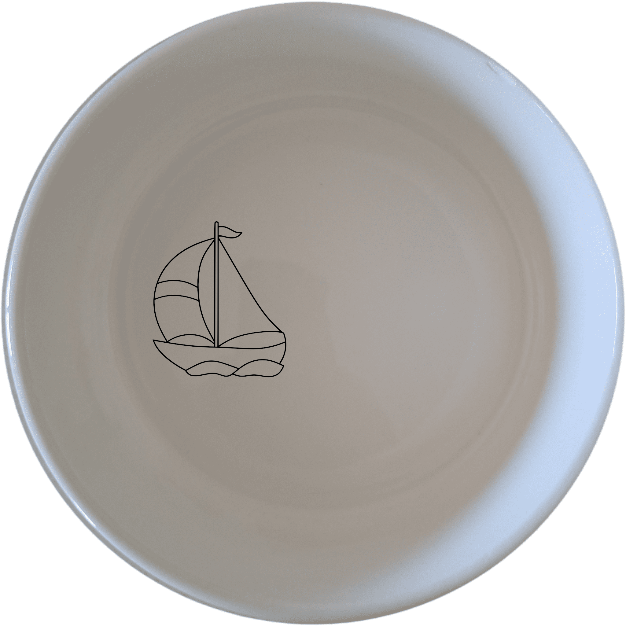 Sailing Boat Bowl Set of 4 - Range 1 adds nautical charm to your dining table with elegant simplicity and durability.