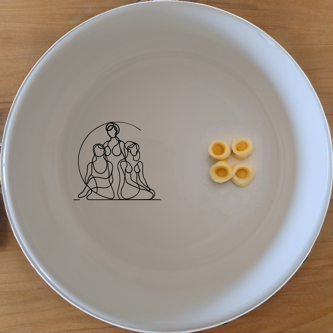 Unity Diversity Bowl Set of 4 - Range 4 offers a unique and artistic design perfect for modern dining. Crafted from premium ceramic, these bowls are both functional and aesthetically pleasing. Ideal for everyday use or special occasions, this set adds a touch of elegance to any table setting.