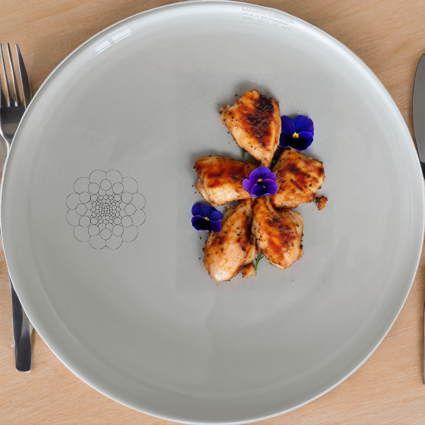 Unity Diversity Side Plate Set of 4 - Range 1 offers a unique design perfect for any dining table. This set of four plates features an abstract pattern that adds a touch of elegance to your meals. Ideal for both everyday use and special occasions.