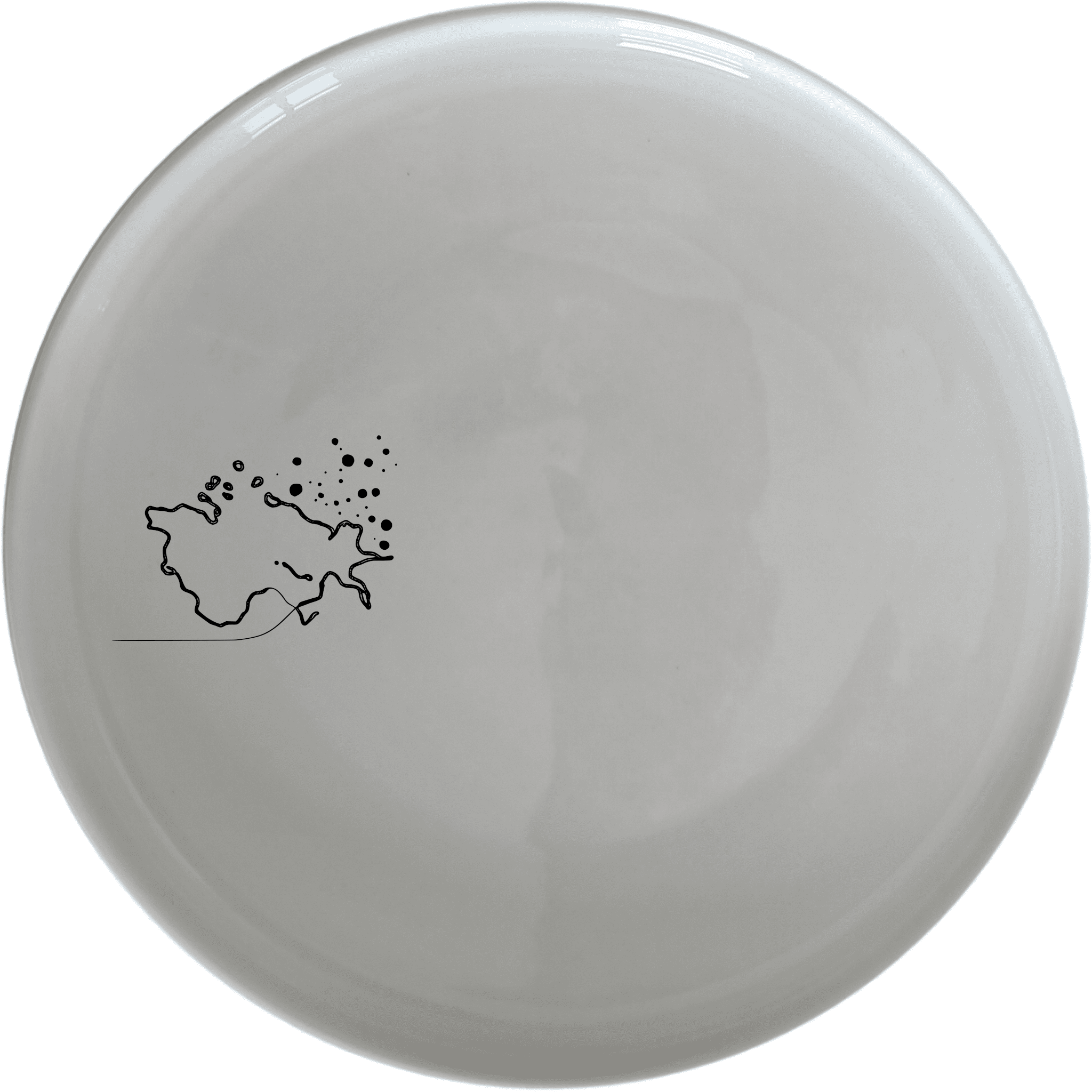 Watercolour Splashes Dinner Plate Set of 4 - Range 4 offers a unique and artistic touch to your dining experience with its abstract design.