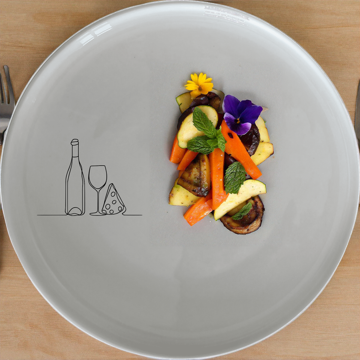 Discover the Wine Cheese Side Plate Set of 4 - Range 3, perfect for elegant dining and entertaining. Crafted from premium ceramic, these plates feature a subtle design that adds sophistication to any table setting.