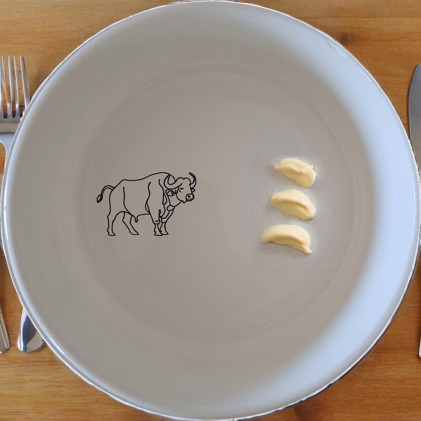 Buffalo Herd Bowl Set of 4 - Range 3 is a stylish and durable ceramic bowl set perfect for any kitchen. Ideal for everyday use or special occasions.