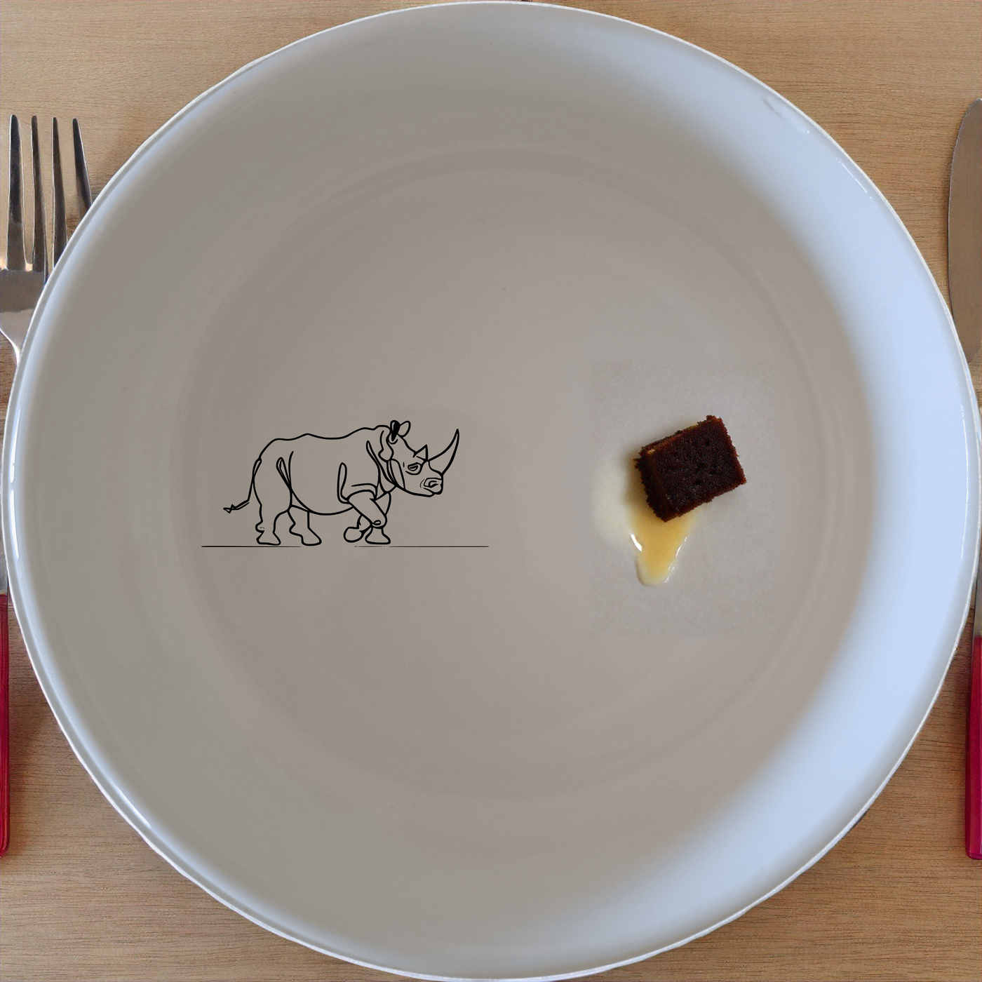 Charging Rhino Horn Bowl Set of 4 - Range 1 offers a unique and stylish addition to your dining collection.