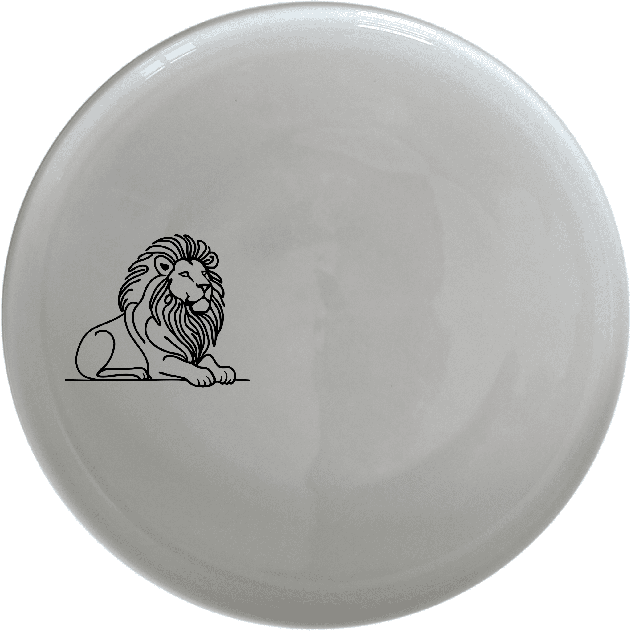 Crouching Lion Mane Side Plate Set of 4 - Range 3 adds a touch of wild elegance to your dining table. Perfect for everyday use or special occasions.