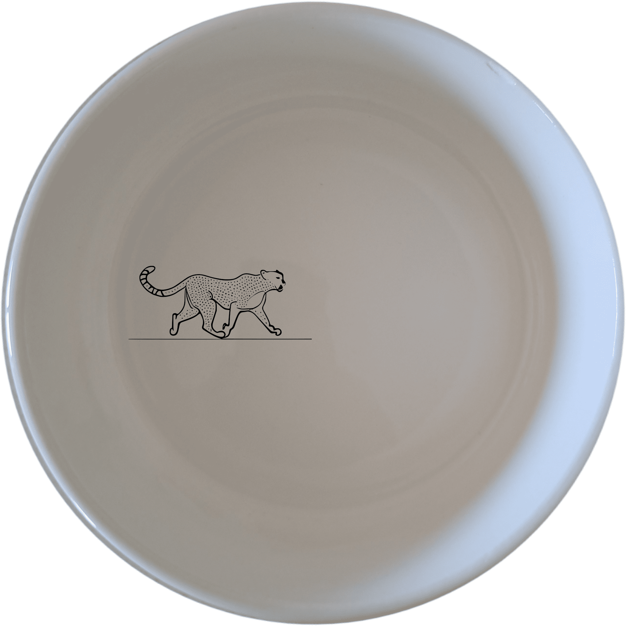Graceful Cheetah Bowl Set of 4 - Range 2 offers elegant, modern design perfect for any dining occasion. Crafted from premium ceramic, these bowls add a touch of sophistication to your table setting.