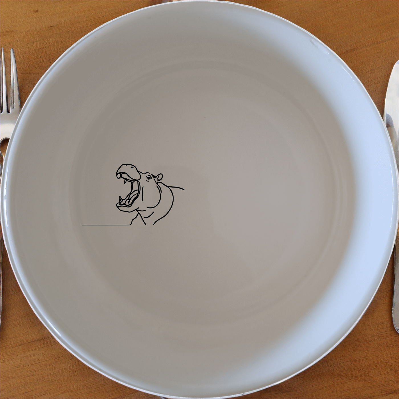 Hippo Yawning Bowl Set of 4 - Range 12 features playful designs perfect for any dining table. Crafted from durable ceramic, these bowls add a fun touch to meals.
