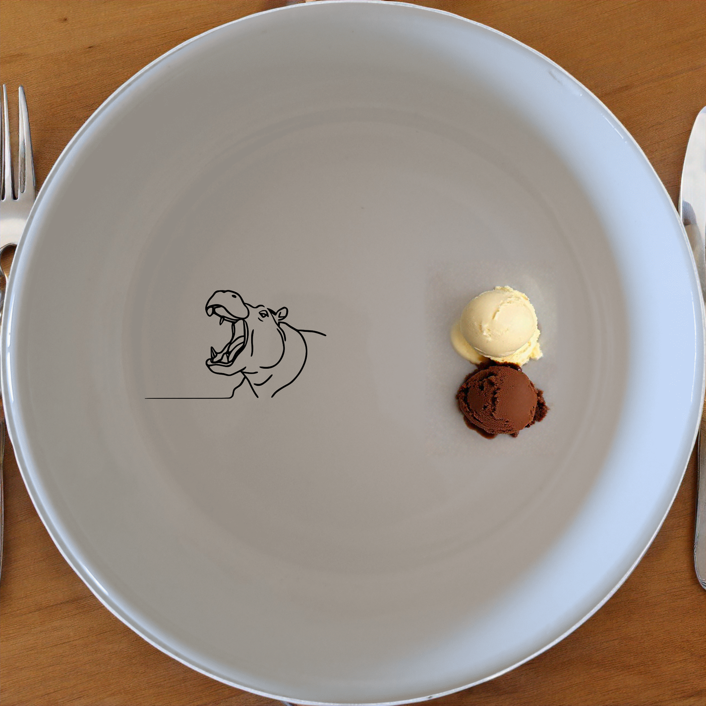 Hippo Yawning Bowl Set of 4 - Range 12 features playful designs perfect for any dining table. Crafted from durable ceramic, these bowls add a fun touch to meals.