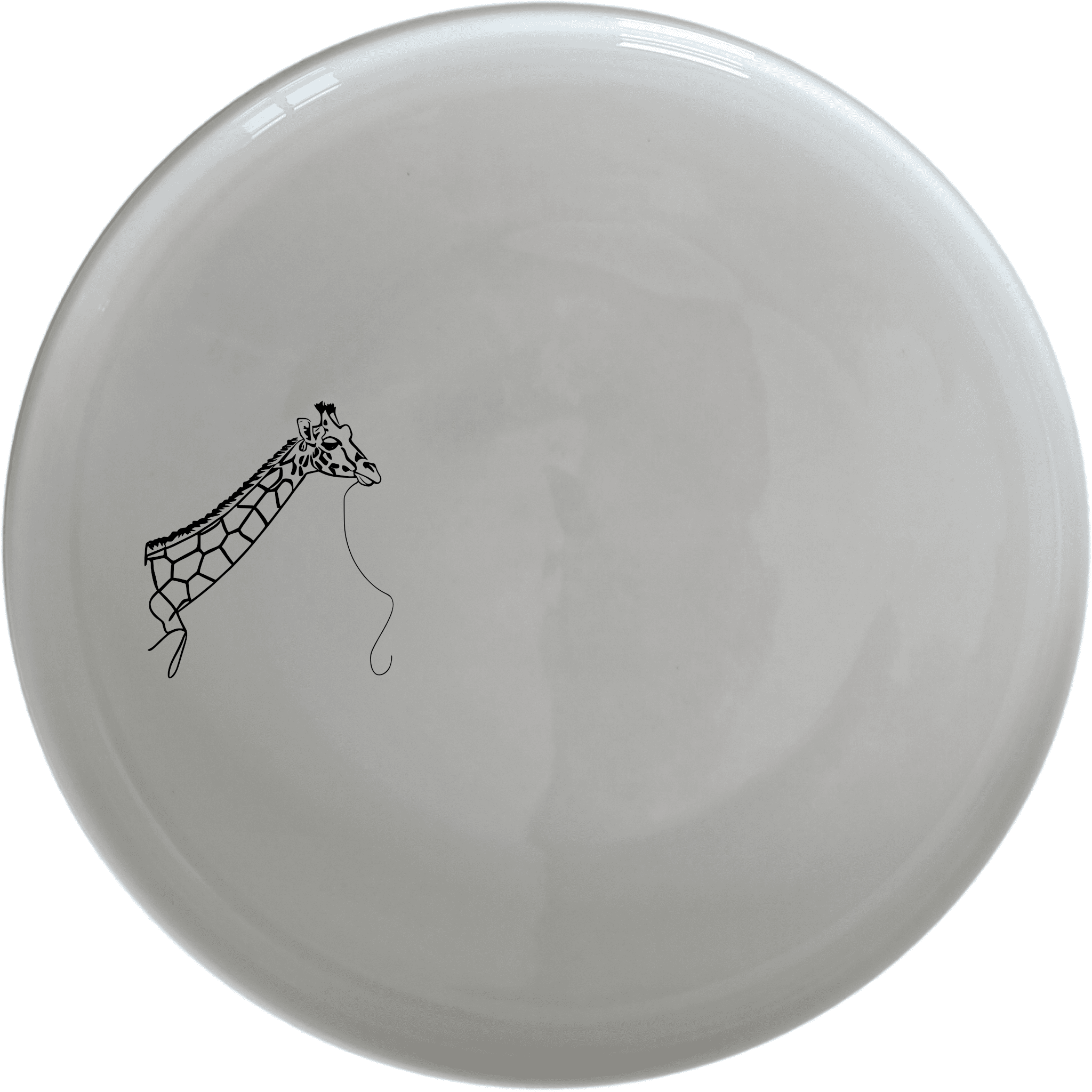 Majestic Giraffe Dinner Plate Set of 4 - Range 2 is a stylish and unique dinnerware set featuring elegant giraffe illustrations, perfect for adding a touch of nature to your dining experience.