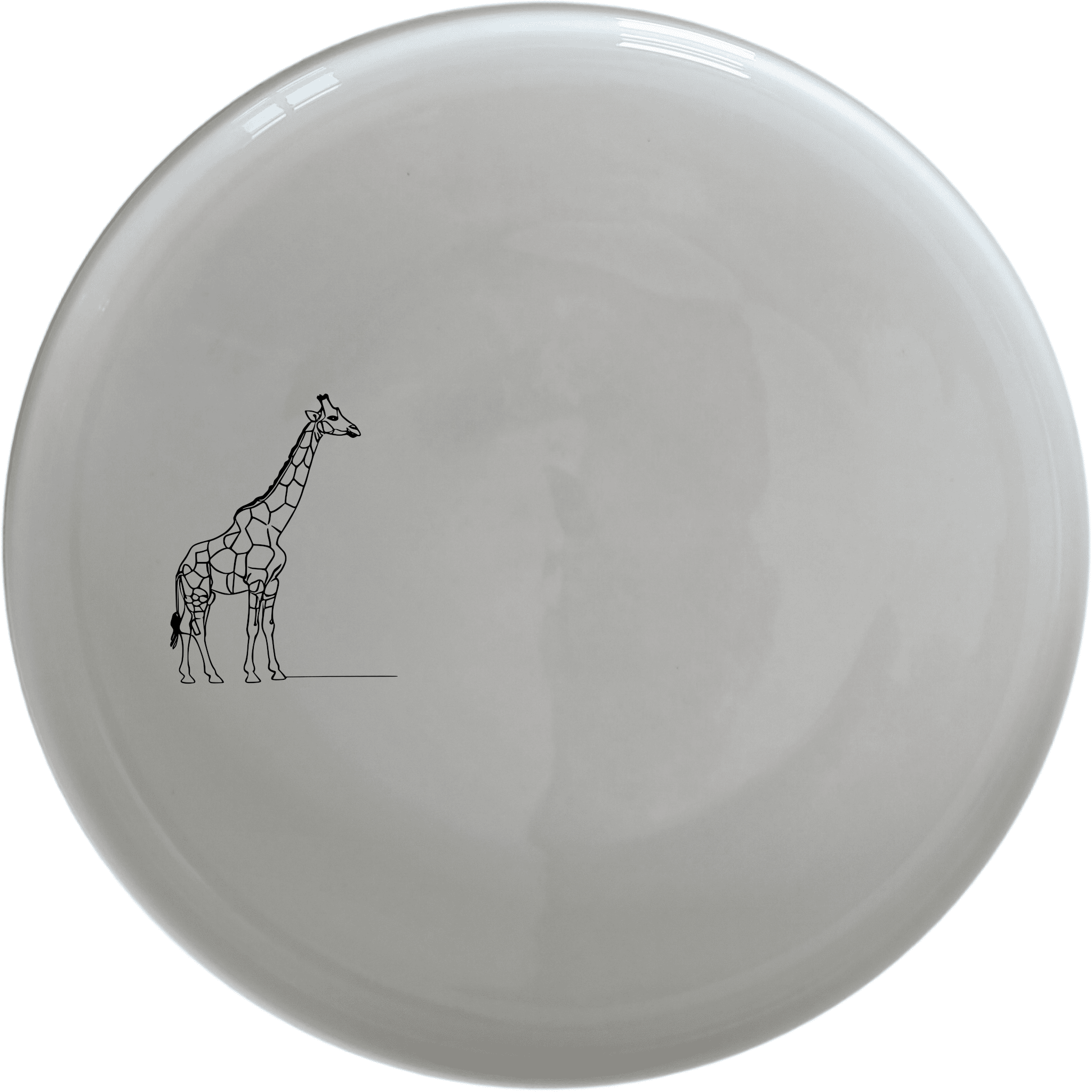 The Majestic Giraffe Side Plate Set of 4 - Range 1 is a stylish and elegant addition to any dining table, perfect for everyday use or special occasions.