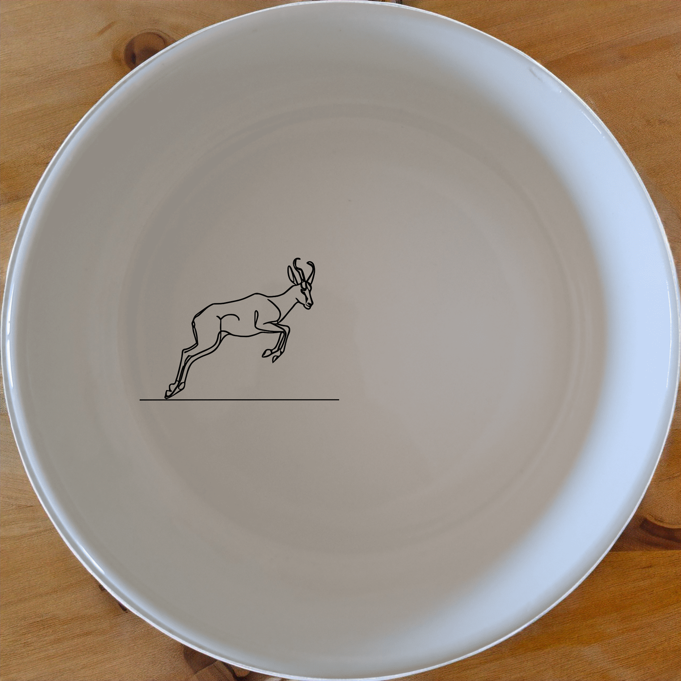 Springbok Leaping Bowl Set of 4 - Range 1 is a stylish and modern addition to your kitchen, perfect for any occasion.