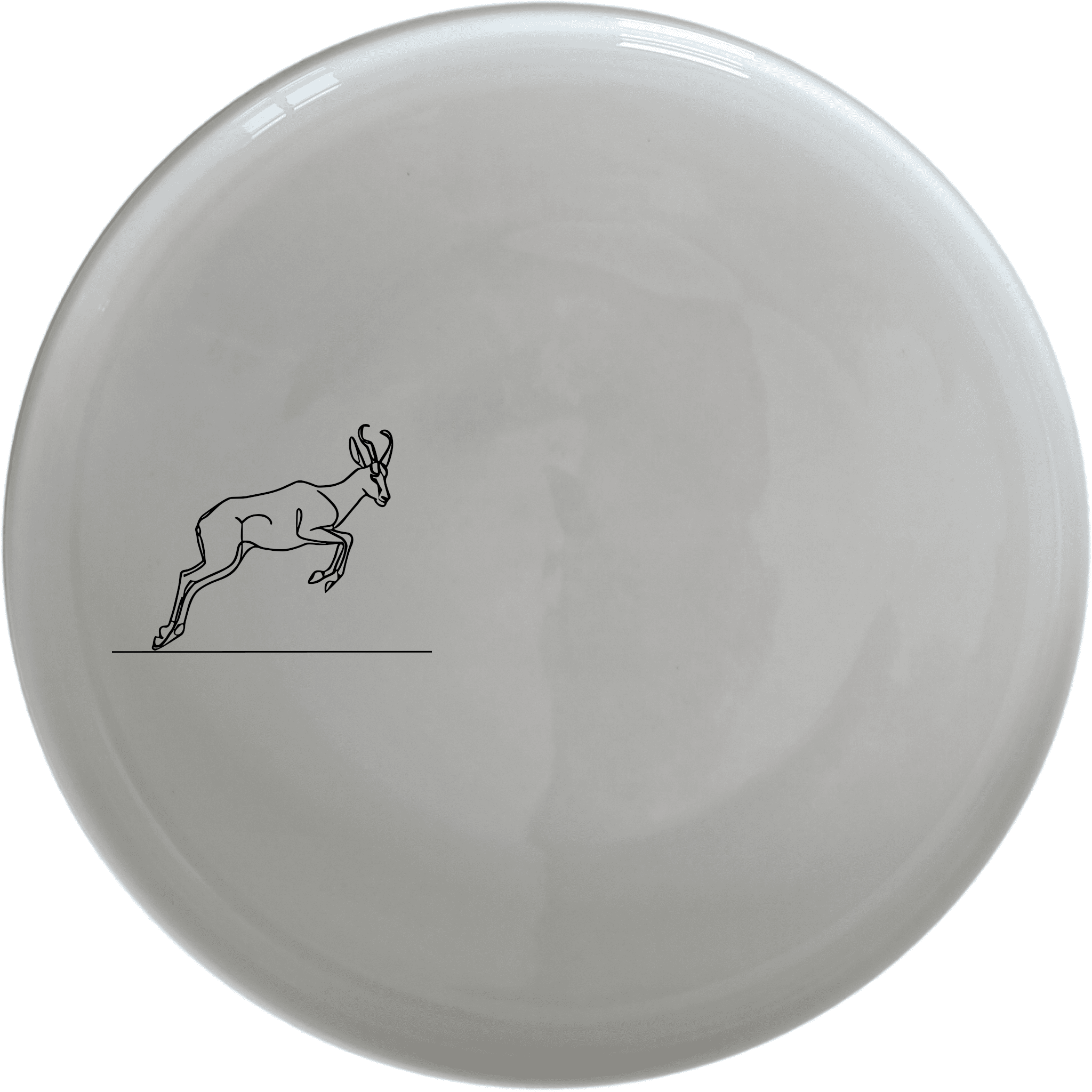 Springbok Leaping Antelope Side Plate Set of 4 - Range 1 adds a touch of wildlife elegance to your dining table. Perfect for nature lovers and art enthusiasts.