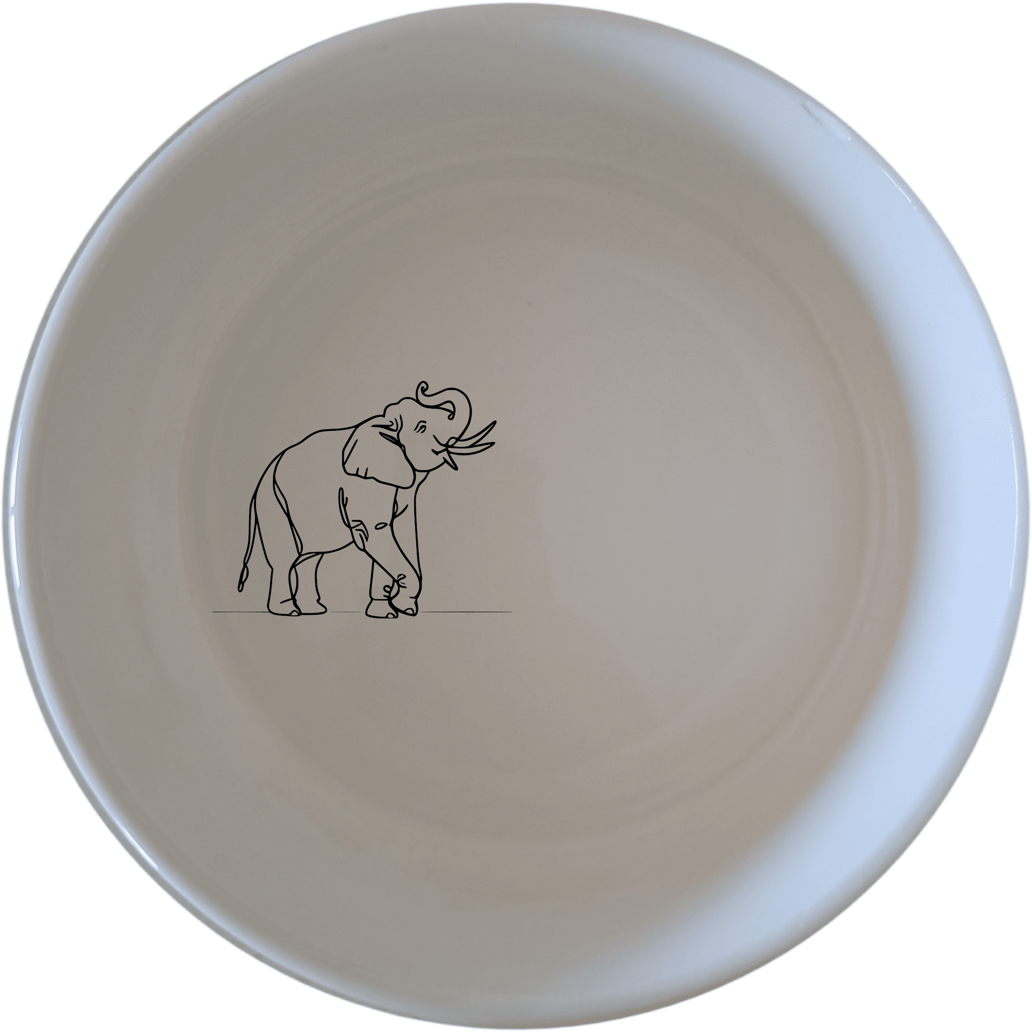 Elephant Matriarch Bowl Set of 4 - Range 1 brings artistic elegance to your table with unique designs.