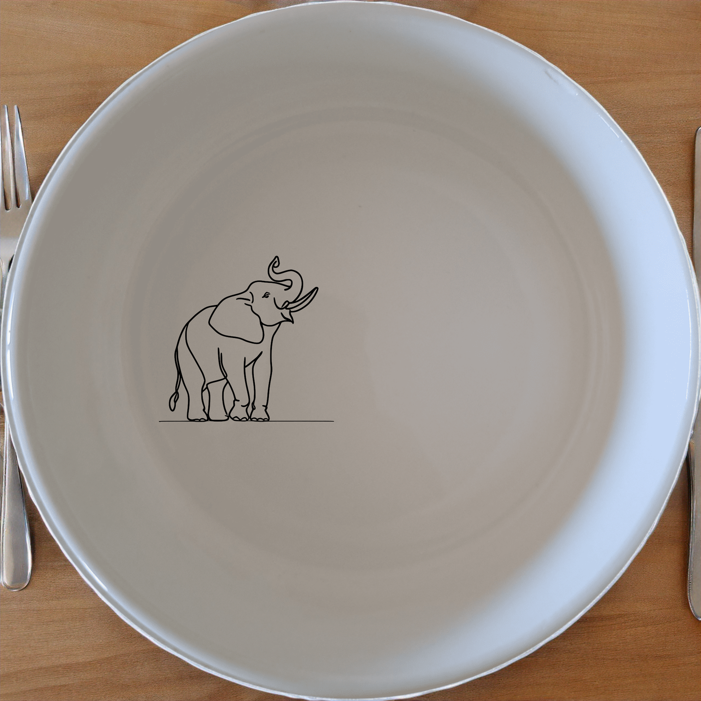Wise Elephant Matriarch Bowl Set of 4 - Range 4 is a charming and elegant set of four bowls, each featuring a unique design inspired by the majestic elephant matriarch. Perfect for everyday use or special occasions.