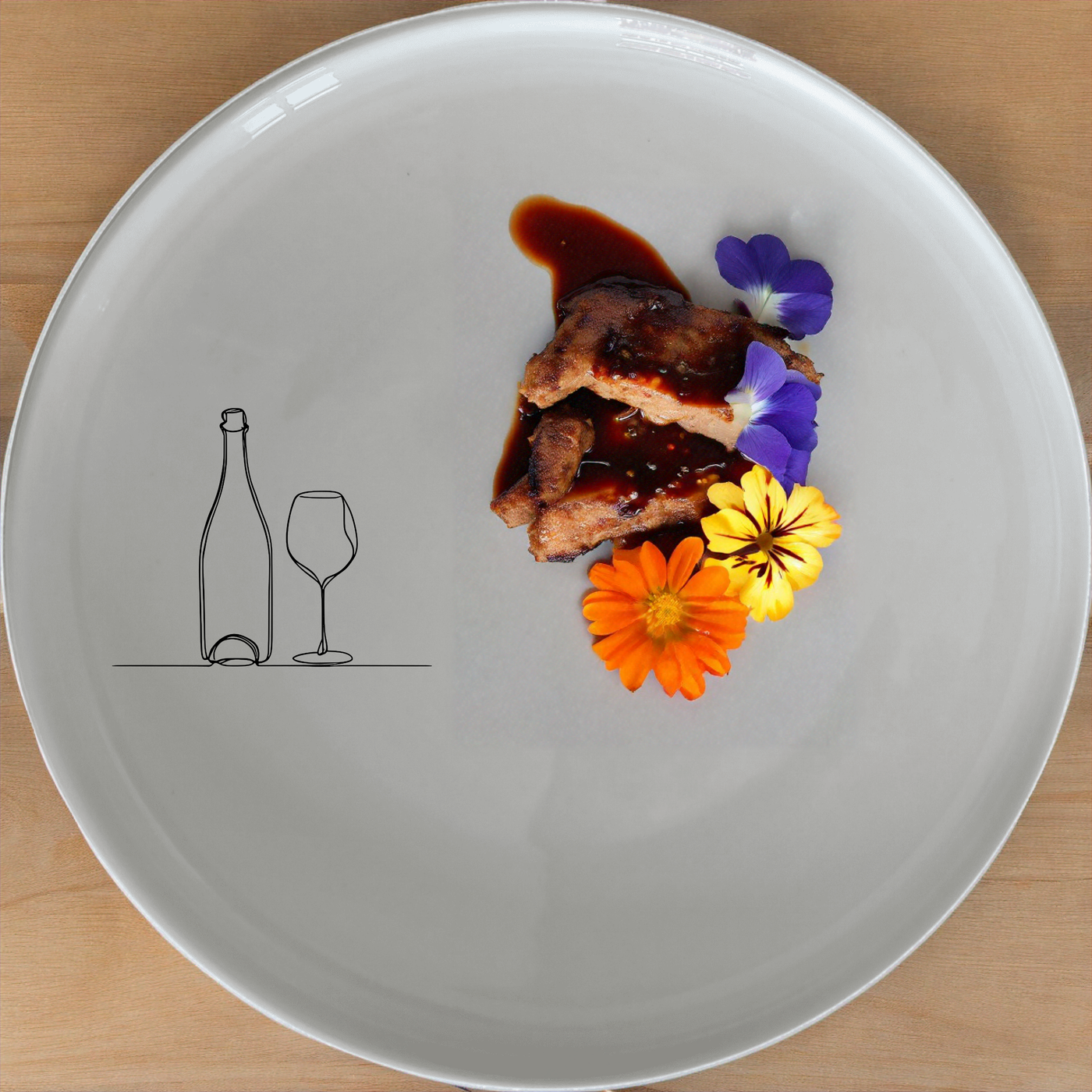 The Bottle Wine Glass Dinner Set of 12 - Range 3 is a stylish and versatile dinnerware set perfect for any dining occasion.