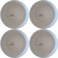 Spilled Glass Wine Bowl Set of 4 - Range 1 adds a touch of elegance to your dining table with its unique design and premium quality.