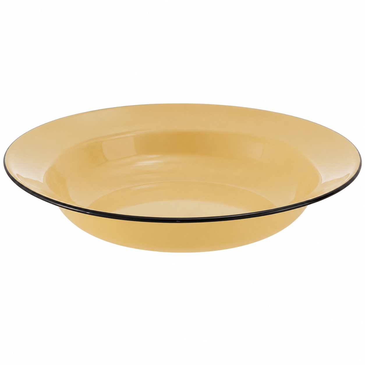 Stacked Wood Enamel Plate Set of 4 - Range 4 - Image 5